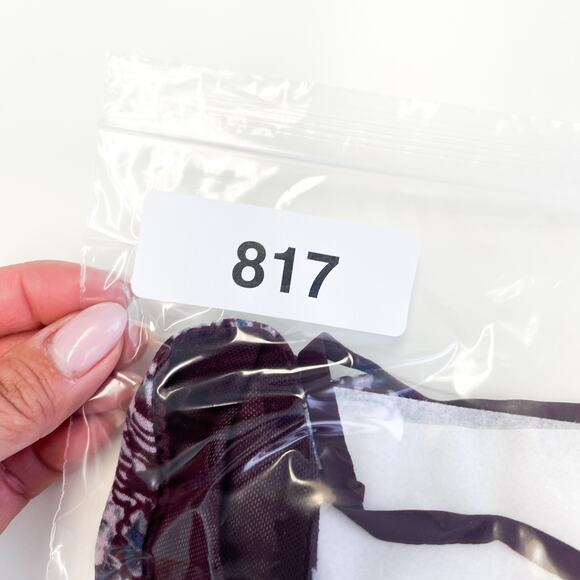 Kimchi Blue Urban Outfitters Size S Lace-Up Back Mini Fit Flare Dress Floral - Picture 12 of 12